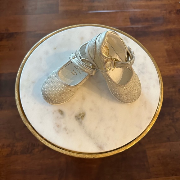 Gold Toddler Dress Shoes Toddler Young Versace Gold Studded Dress